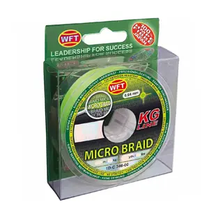 FIR TEXTIL WFT MICRO BRAID 150 M UV VERDE 0,03