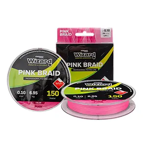FIR TEXTIL WIZARD PINK BRAID 0.10MM
