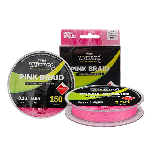 FIR TEXTIL WIZARD PINK BRAID 0.15MM