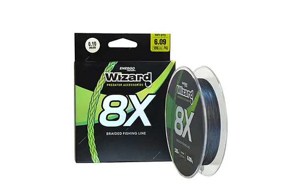 FIR TEXTL WIZARD 8X DARK GREY 0,35 MM 31,59KG 135M