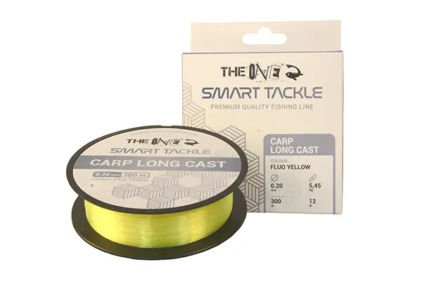 FIR THE ONE CARP LONG CAST FLUO YELLOW 600M 0.22MM 7,15KG 15