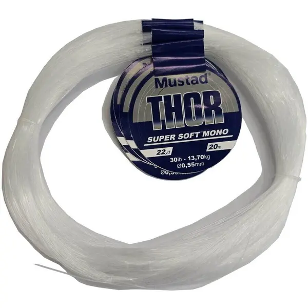 Fir Thor Super Soft Mono Clear 0.80mm 27.0kg 20m