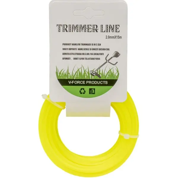 Fir Trimmer pentru Motocoasa, 2 mm x 15 m