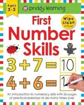First Number Skills. Wipe Clean Workbooks, Paperback/Roger Priddy