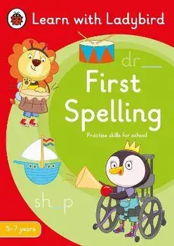 First Spelling: A Learn with Ladybird Activity Book 5-7 years. Ideal for home learning (KS1), Paperback/Ladybird