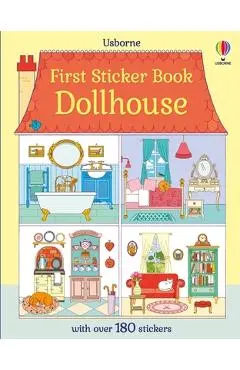 First Sticker Book Dollhouse - Abigail Wheatley