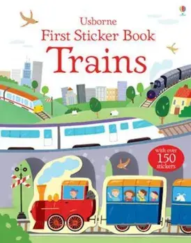 First Sticker Book Trains, Paperback/***