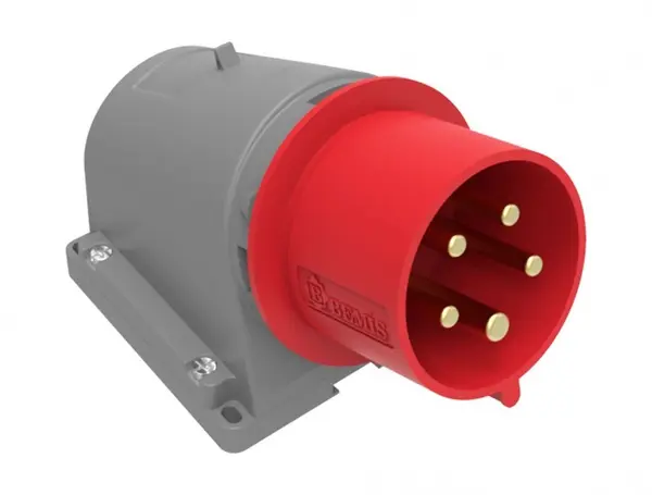 fisa industriala bemis bc1-3505-2236, 3p+n+e, 32a, 380v, aparenta, unghi 90°, ip44