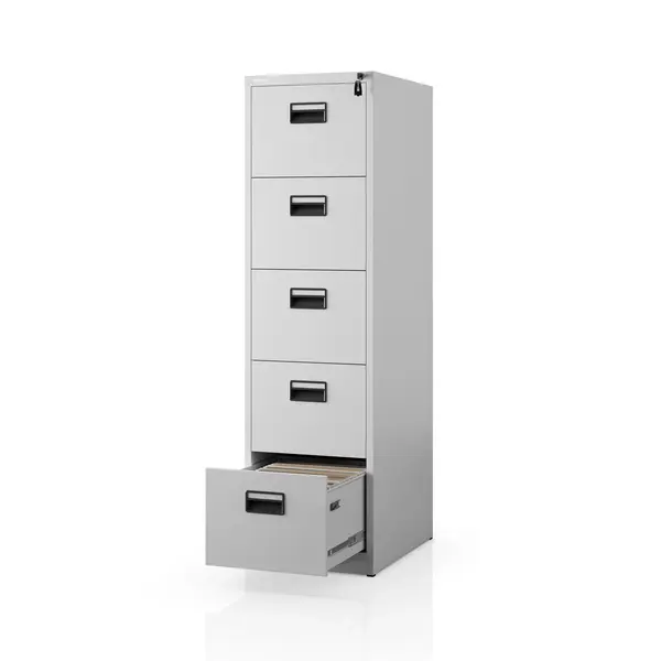 Fiset metalic pentru documente gri: SARA V5, 460 x 1625,5 x 600 mm Dulap cartotecă metalic, gri, 460x1625,5x600 mm: SARA V5