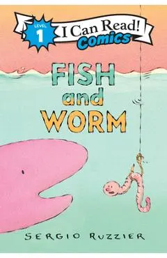 Fish and Worm - Sergio Ruzzier