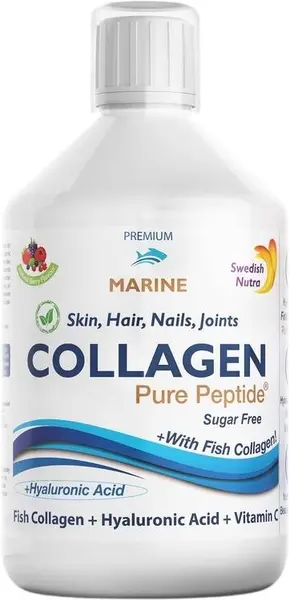 Fish Collagen, 10 000 mg, 500 ml, Swedish Nutra