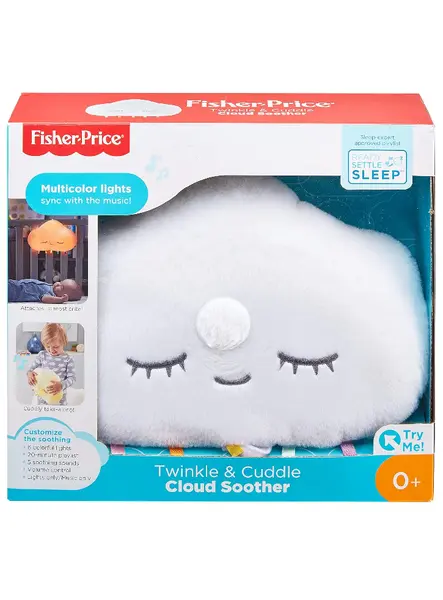 Fisher-price Newborn Twinkle & Cuddle Cloud Soother (gjd44)