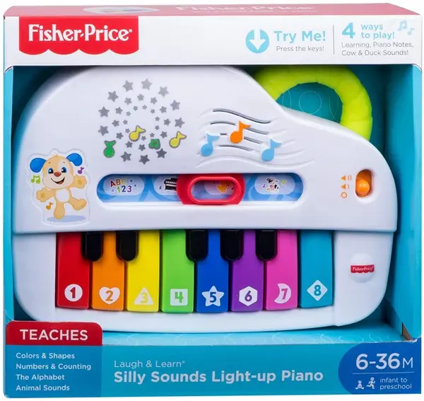 Fisher Price Pianul Interactiv in Limba Romana