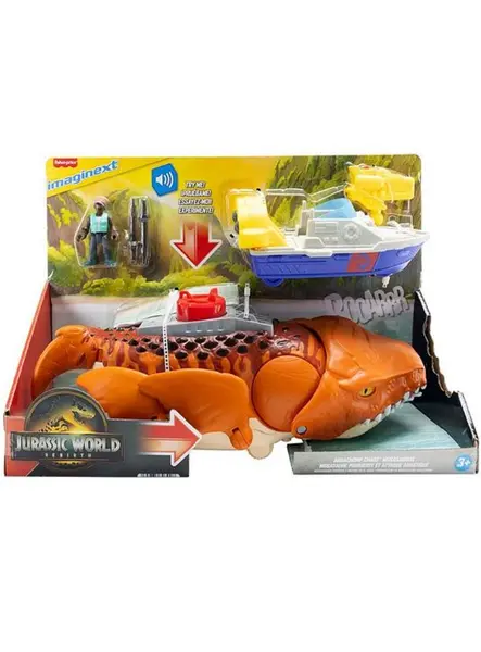 Fisher-price(r) Imaginext Jurassic World Rebirth Aquachomp Chase Mosasaurus (jfr23)