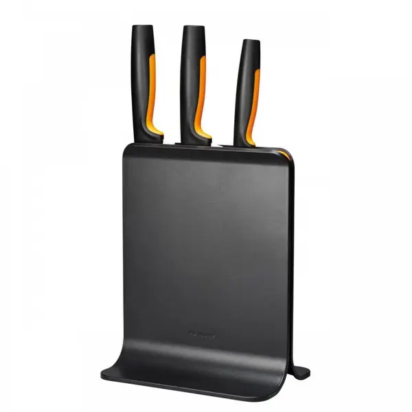 FISKARS Set suport din plastic + 3 cutite Fiskars Functional Form