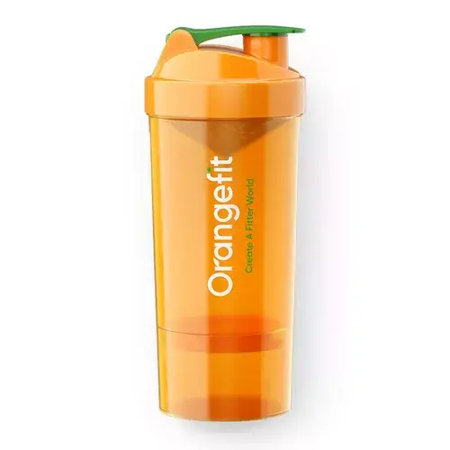 Fit Shaker, compartimentat, 750ml | Orangefit