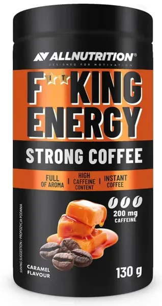 Fitking Energy Strong Coffee, caramel, 130 g, AllNutrition