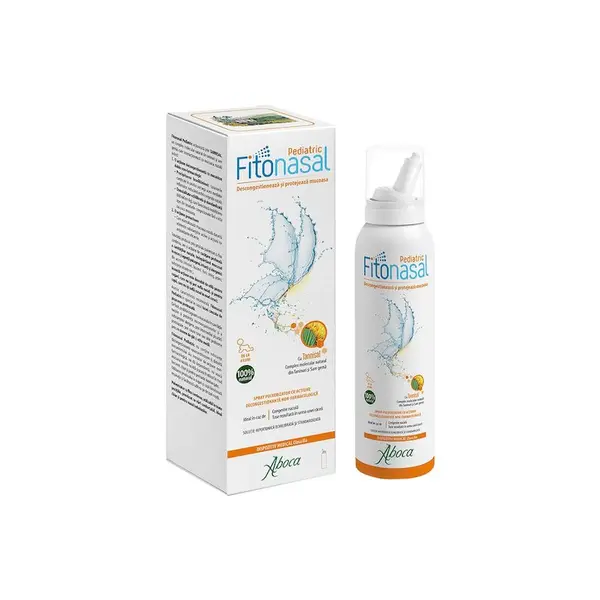Fitonasal spray nazal pediatric cu Tannisal 6 luni+, Aboca | 125 ml