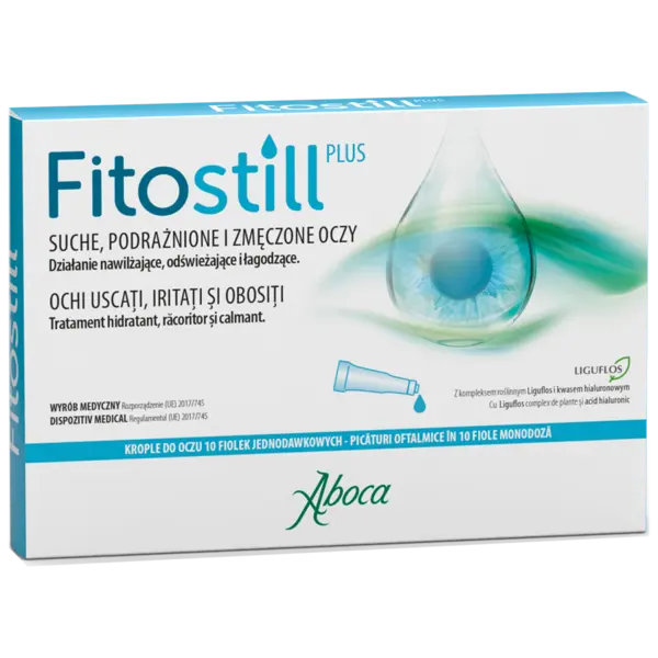 Fitostill picaturi de ochi, 10 x 0.5ml, Aboca