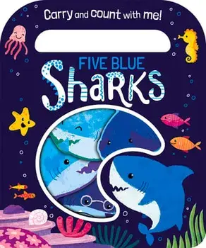 Five Blue Sharks, Board book/Katie Button