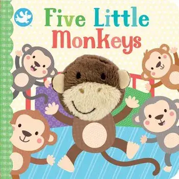 Five Little Monkeys Finger Puppet Book/Sarah Ward