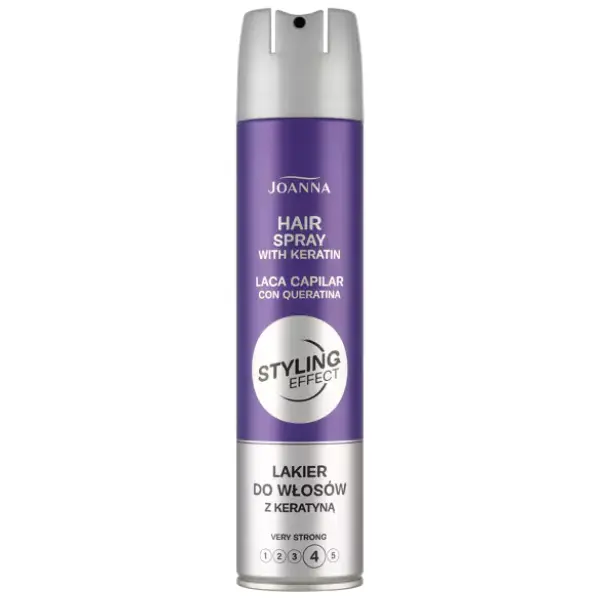 Fixativ de par cu keratina Very Strong Styling Effect, Joanna | 250 ml