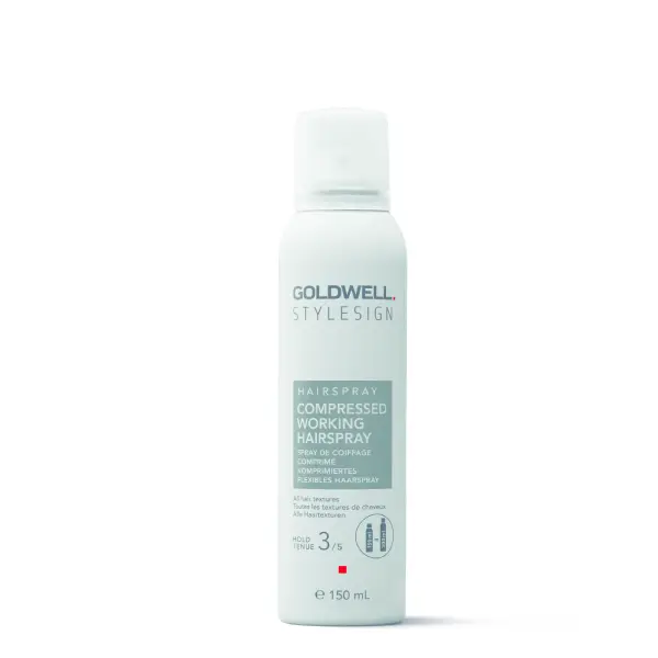 Fixativ de par Goldwell StyleSign Compressed Working Hairspray protectie la umiditate 150 ml