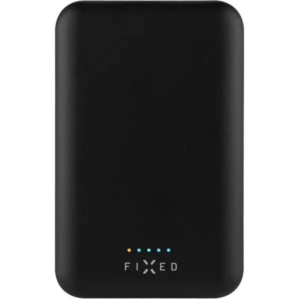 Fixed Baterie externa pentru iPhone, Fixed, MagSafe USB-C, 6 000 mAh, Negru