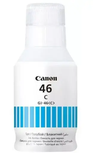 Flacon cerneala Canon GI-46, acoperire 14.000 pagini (Cyan)