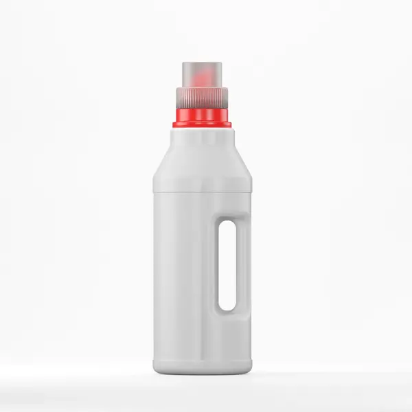 Flacon HDPE 1L, ALB - Filet 48mm - BRC48 - cu capac