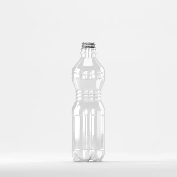 Flacon Pet 0,5L, Transparent-Filet 28mm-fara capac