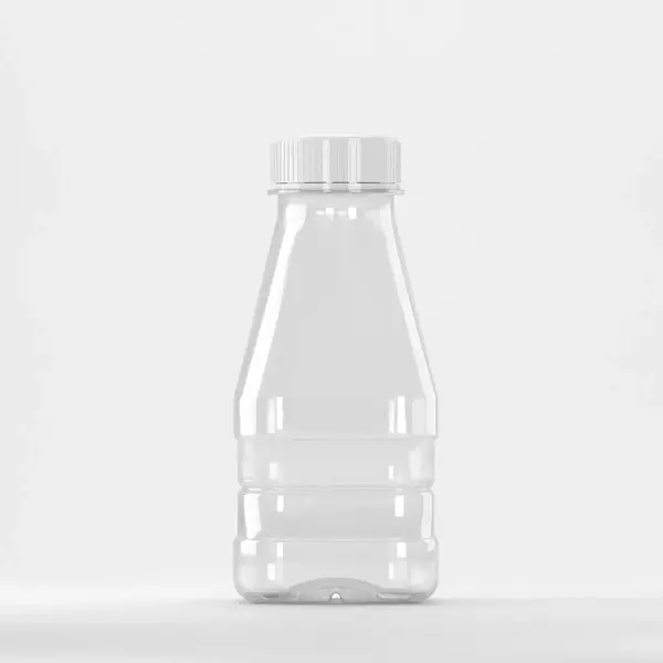 Flacon PET 330ml Miere, Transparent – 19 grame – Filet 38mm – cu Capac