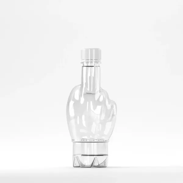 Flacon PET 370ml, Transparent – 30 grame – Filet 28mm – PCO 1810 (cu capac)