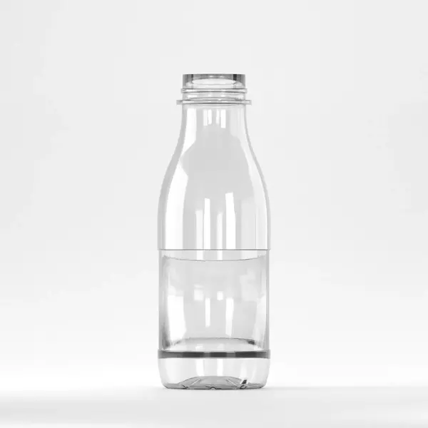 Flacon PET 400ml, Transparent - Filet 38mm (fără capac)