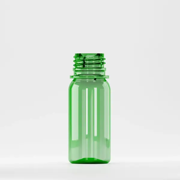 Flacon Pet 50ml, Verde - Filet 28mm – PCO 1810 (Fără Capac)