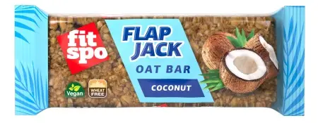 Flapjack, cocos, 80 g, FitSpo