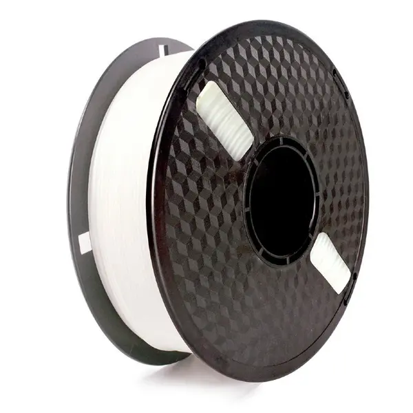 Flashforge Filament Imprimanta 3D Flashforge Flashforge Filament, PLA Flexible, White, 1.75 mm, 1 kg, Flexibil, Alb