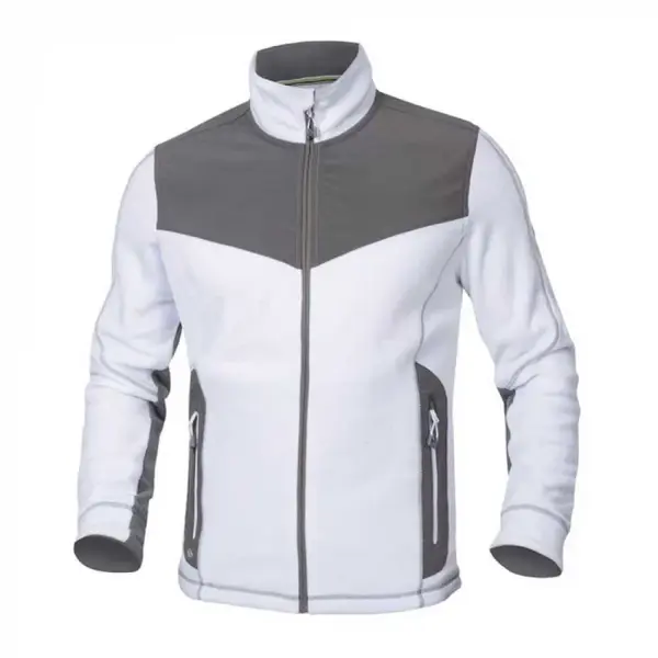 Fleece de lucru alb de iarna 100% poliester, Ardon COMBO L, ALB