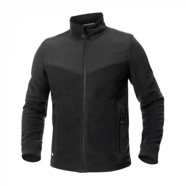 Fleece de lucru negru de iarna 100% poliester, Ardon COMBO S, NEGRU