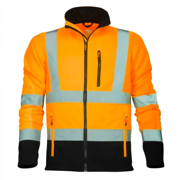 Fleece de lucru portocaliu reflectorizant, Ardon SIGNAL 3XL, PORTOCALIU FLUO