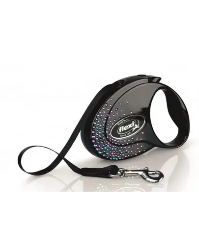 FLEXI Glam Splash Mystic M Lesa neagra cu banda 5m decorat cu cristale Swarovski