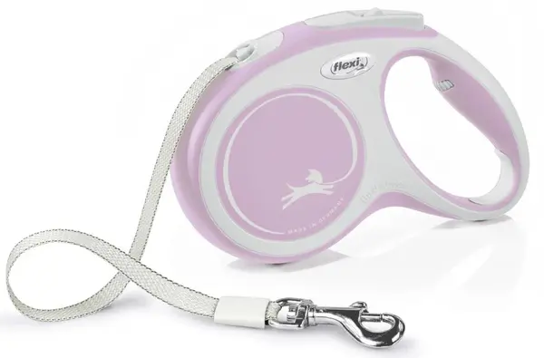 FLEXI Lesă retractabilă NEW COMFORT cu bandă