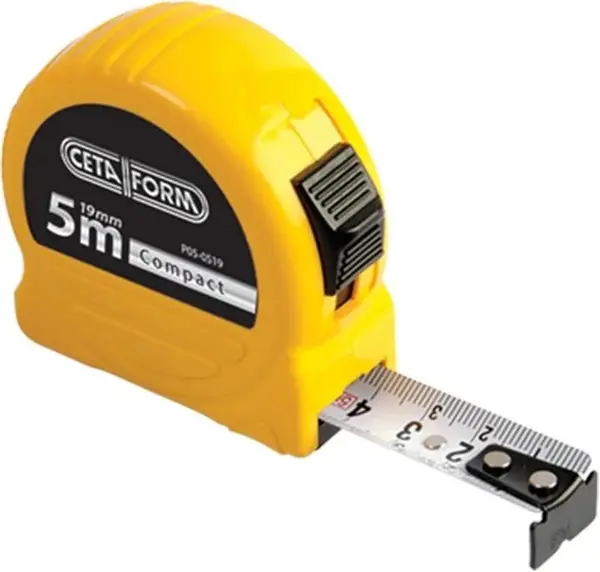 Flexometro Ceta Form - Compact, 5 x 19 mm