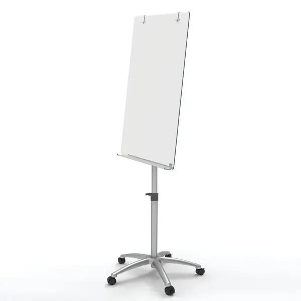 Flipchart magnetic mobil 100 x 70 cm sticla NOBO Diamond Flipchart magnetic mobil 100 x 70 cm sticla NOBO Diamond