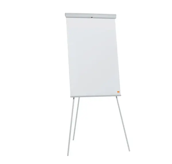 Flipchart NOBO Essentials, otel lacuit, trepied, magnetic, alb Flipchart NOBO Essentials, otel lacuit, trepied, magnetic, alb
