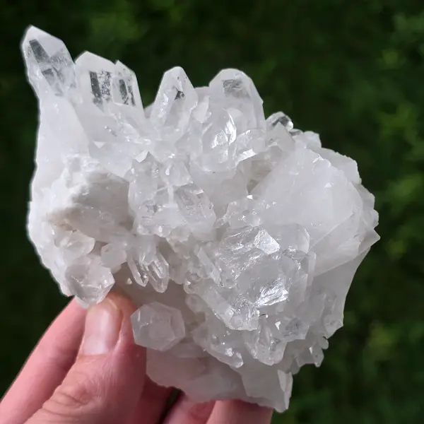 Floare de mina, cluster cuart ICY | Model 1
