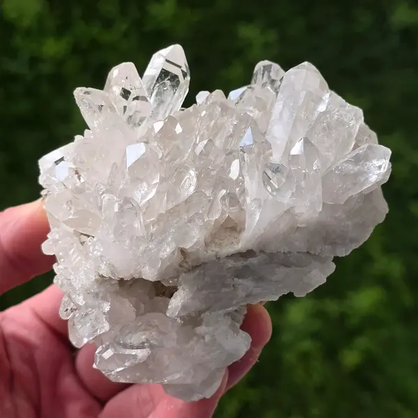 Floare de mina, cluster cuart ICY | Model 3