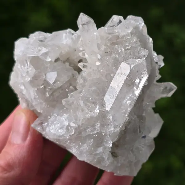 Floare de mina, cluster cuart ICY | Model 6
