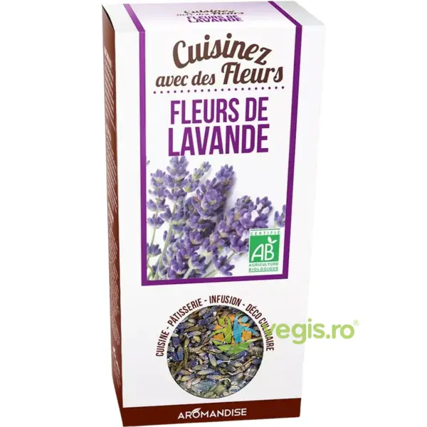 Flori de Lavanda Uz Culinar Ecologice/Bio 40g
