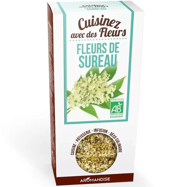 Flori de soc - uz culinar bio 30g Aromandise